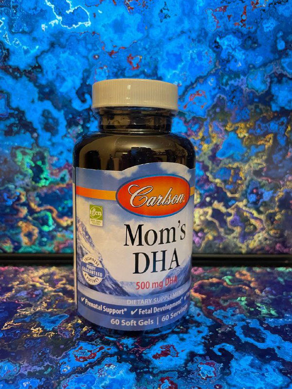 Carlson Mom’s DHA — в наличии, 60 капсул