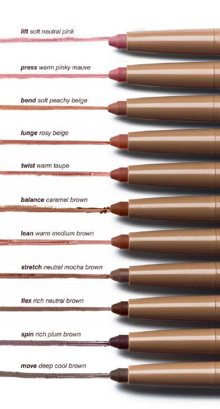 Новые 11 оттенков карандаша для губ Rhode