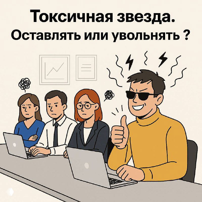 Токсичная звезда. Оставлять или увольнять?