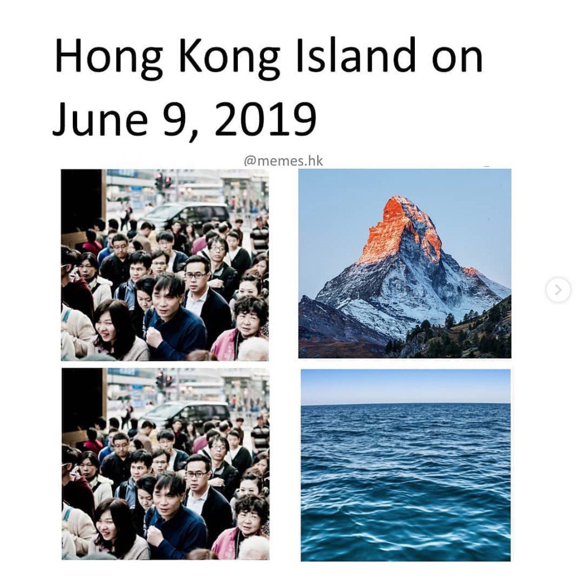 Рекордная явка протестующих в Гонконге