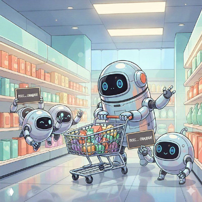 Когда AI идет за покупками вместо тебя 🤖🛒