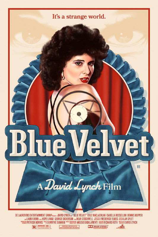 Синий бархат (Blue Velvet, 1986) — мастер‑класс по тревоге
