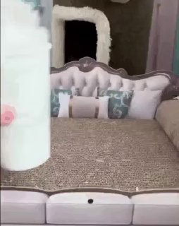 Фото интерьерной сцены: диван с декоративными подушками и мягкая обстановка; превью кадра из видео в канале Digital in Pharma, нейтральный интерьер