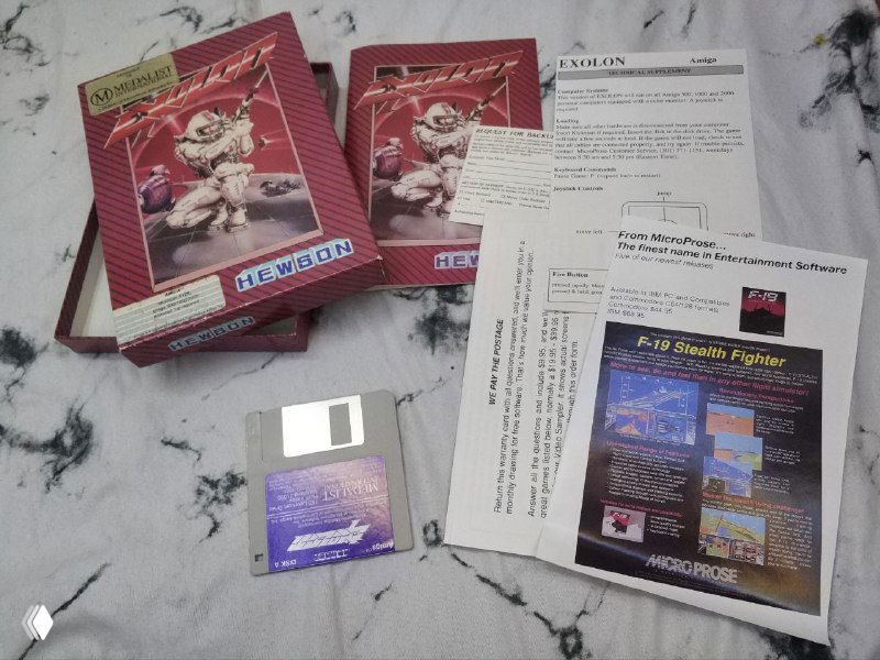 Exolon (1988), Hewson Consultants — Commodore Amiga