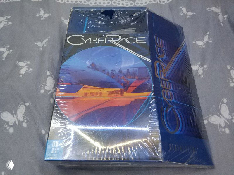 CyberRace (1993) — коробка и фигурка