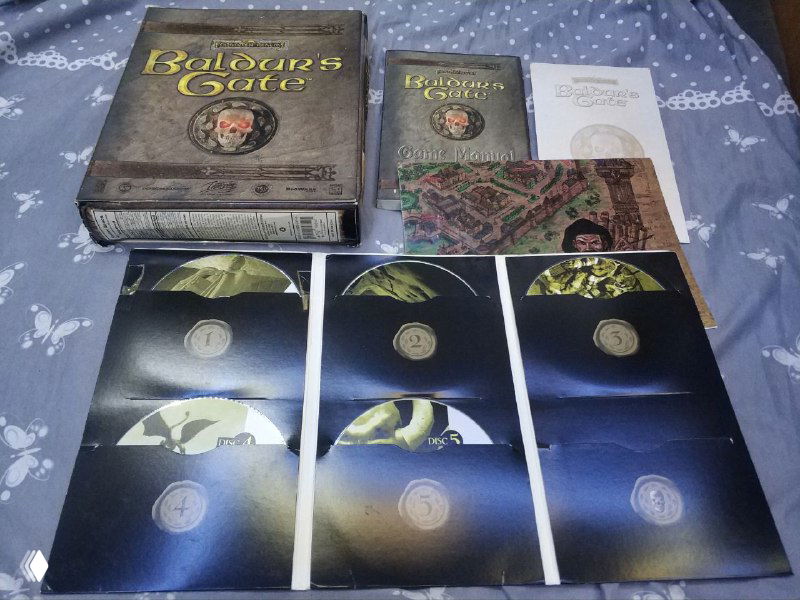 Baldur's Gate — оригинальное издание Interplay