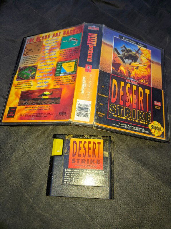 Продано: Desert Strike (Sega Genesis, 1992)