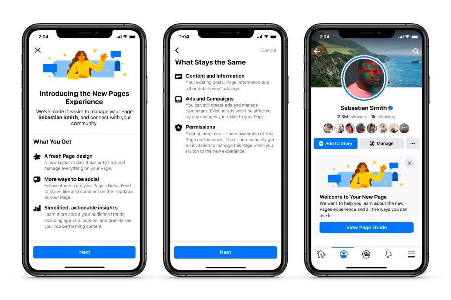Facebook убирает «лайки страниц»