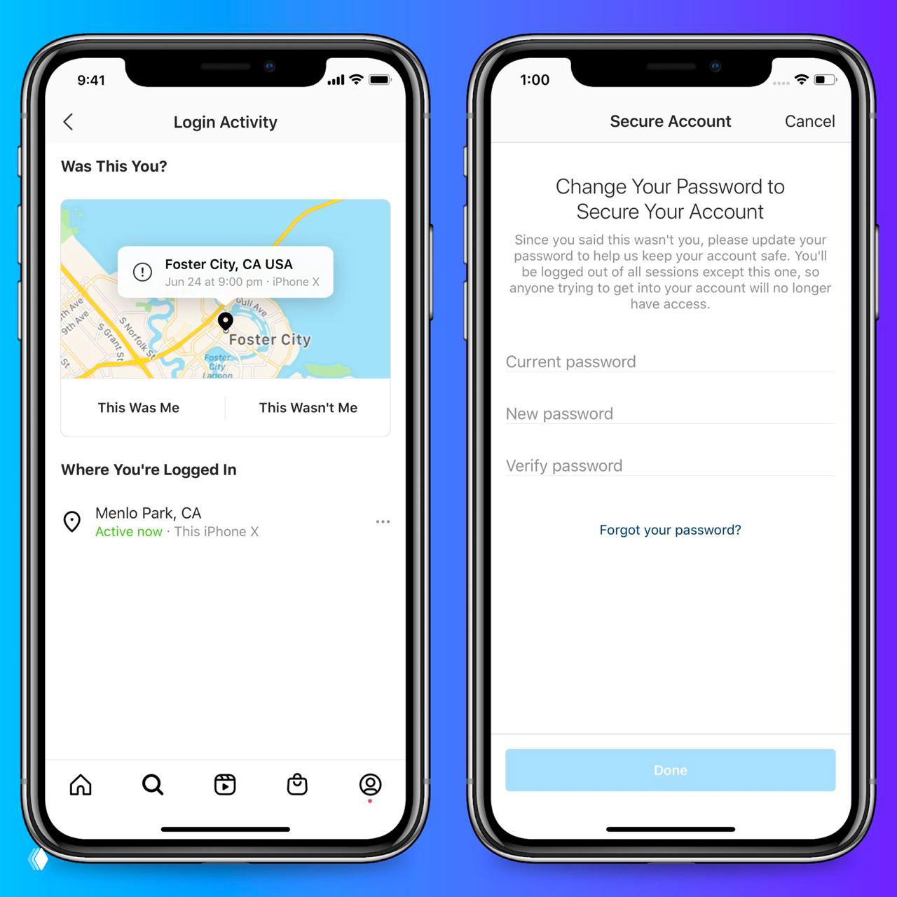 Лендос Instagram о безопасности в сети