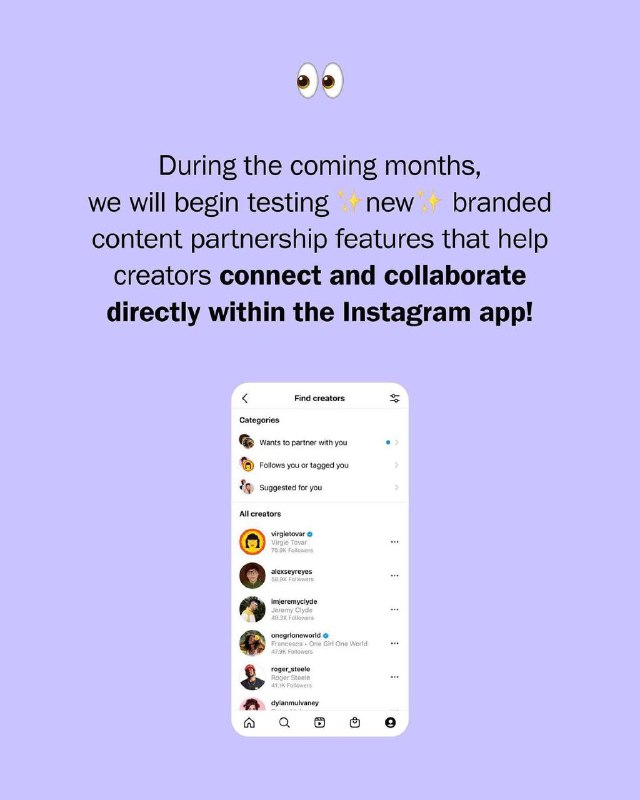 Instagram добавляет инструменты для брендов и блогеров