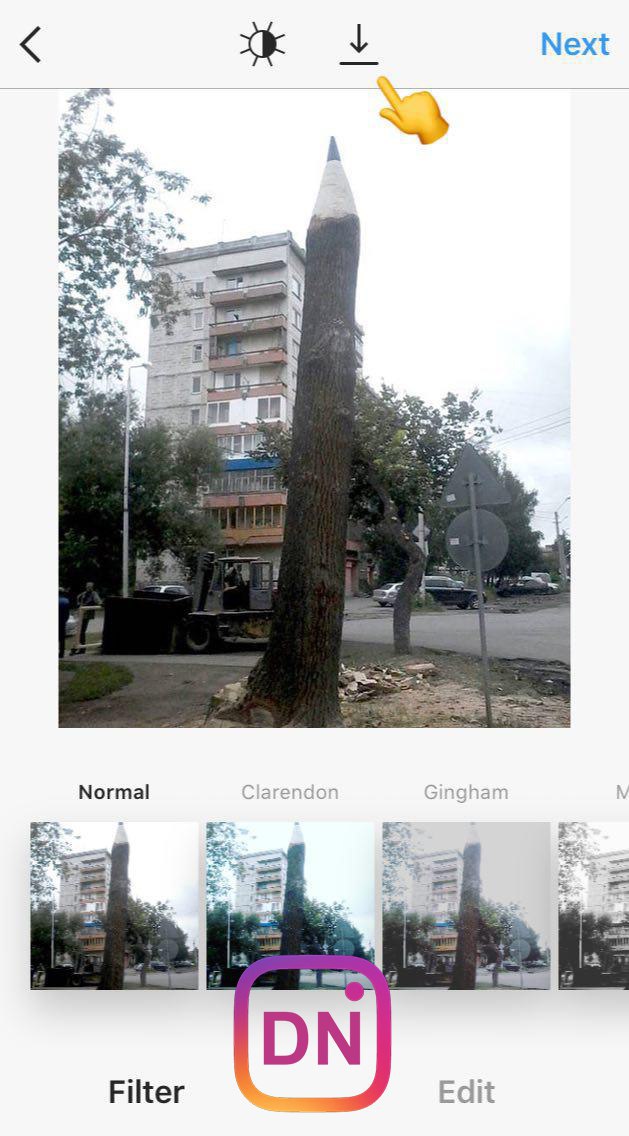 Instagram начнёт сохранять обработанные фото