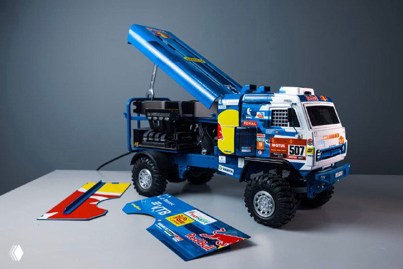 RedBull, HyperX и КАМАЗ‑мастер — ПК с деталями Дакара