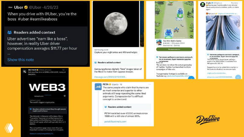 Рекламодатели недовольны community notes в Twitter