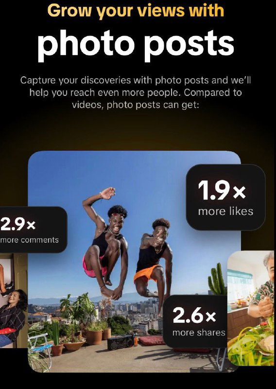 TikTok снова продвигает фото