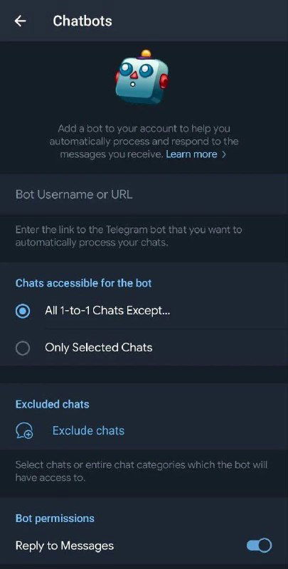 Обновление Telegram, разбираем