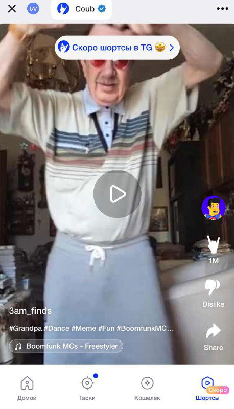 Кладбищенский ветер принёс новости — Coub и токен