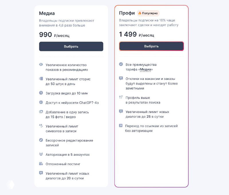 Читерство, TenChat и платные подписки
