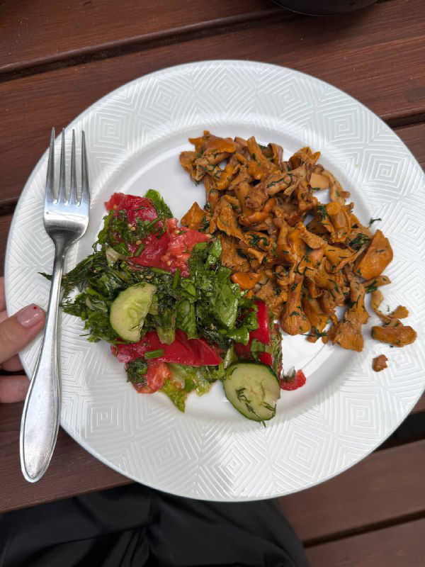 После питерской ночи — вегетарианец