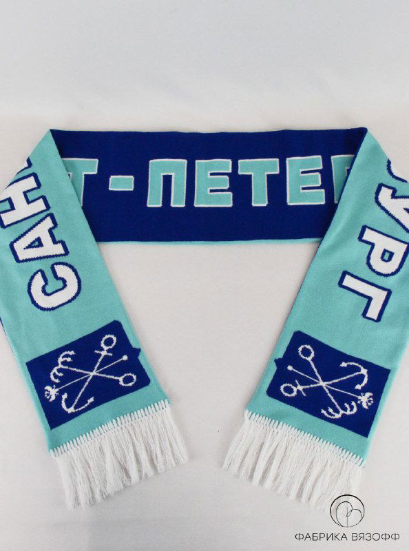 Шарф из коллекции «Города» — Санкт‑Петербург
