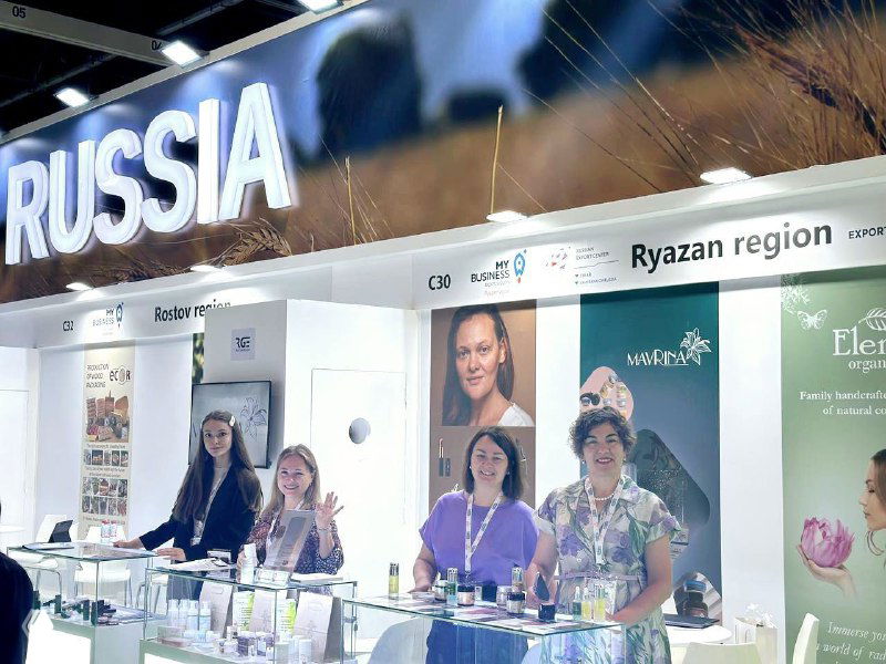 Рязанская косметика покоряет мир на выставке в Дубае