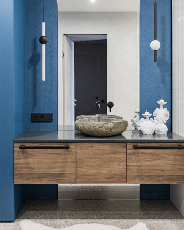 Мастер-ванная проекта «Швейцарские Альпы» в Башне Исеть