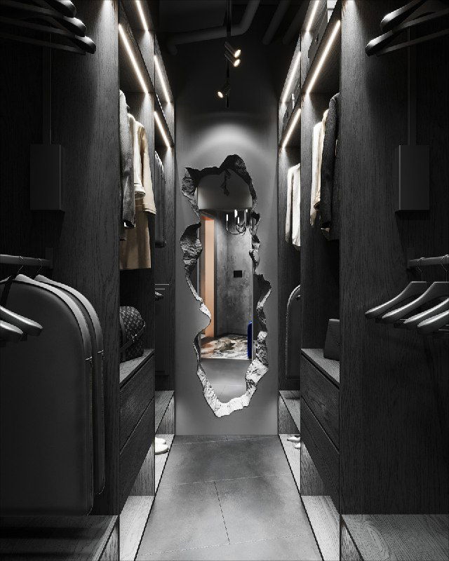 Как создать вау-эффект в гардеробной одним элементом