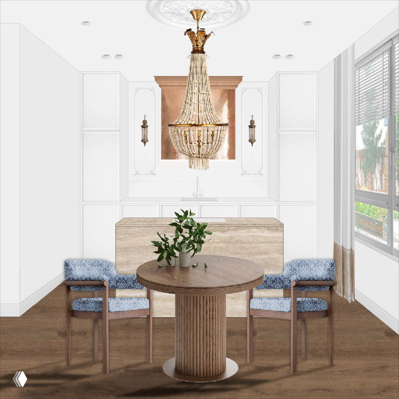 Многоплановость в кухне нового проекта