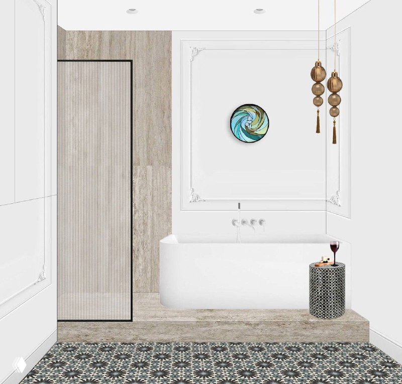 Ванная комната в проекте «Итальянская пицца»