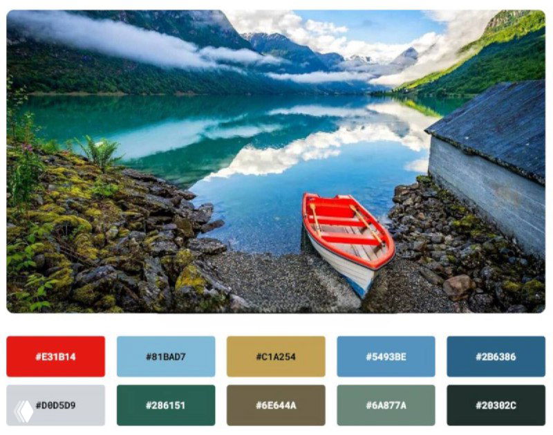 «Норвежские фьорды» — проект выпускницы курса