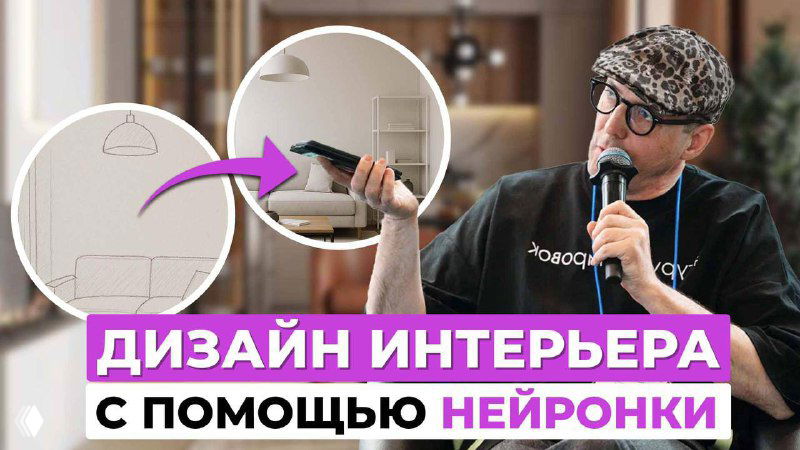 НЕЙРОСЕТИ В ДИЗАЙНЕ ИНТЕРЬЕРА — 3D за 5 минут