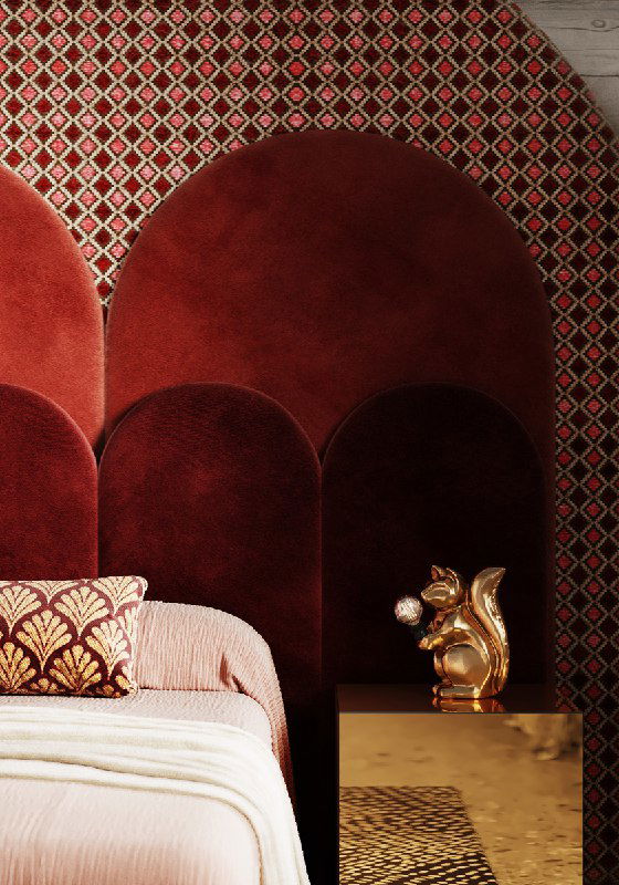 Мастер-спальня в современном русском стиле