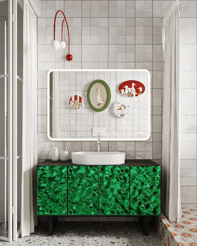 Мастер-ванна в духе русской сказки — #градиз_а_ля_рус