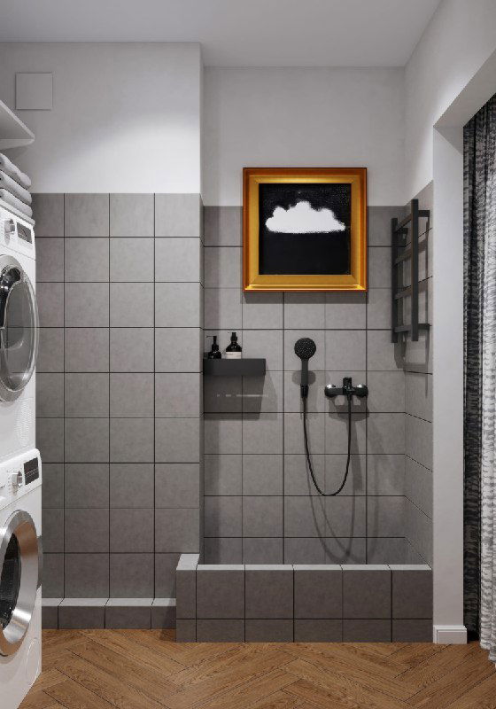 Стильная ванная для собаки! Что?