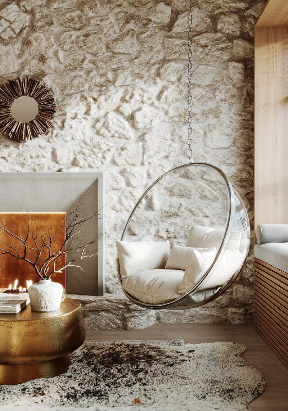 Кухня‑гостиная в проекте «Дом у озера»