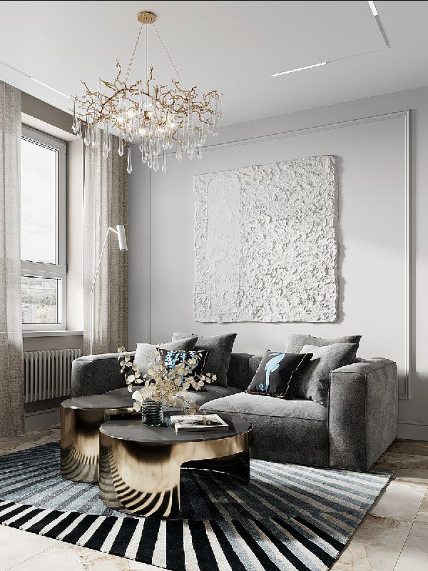 Зона гостиной в проекте «Основа»