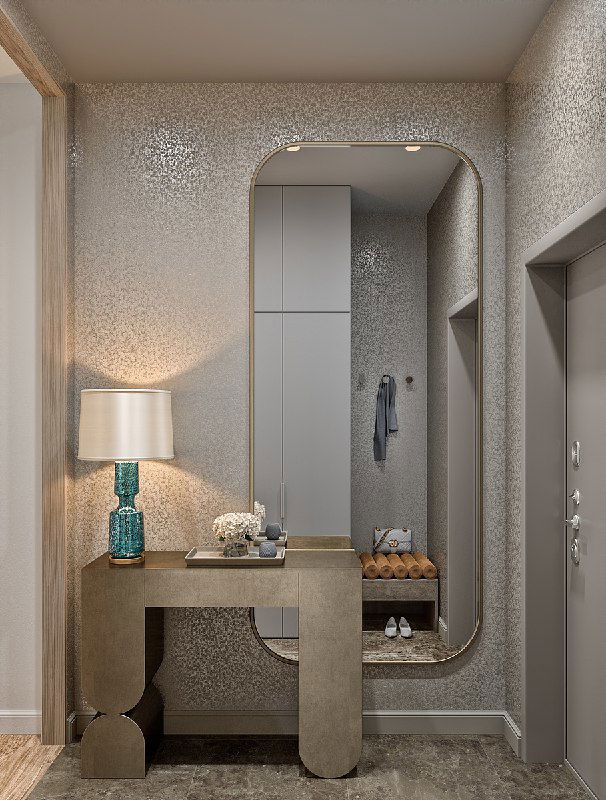 Дизайн прихожей в ЖК «Александровский сад»