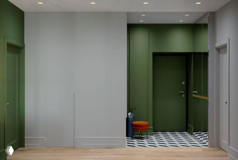 9 способов зрительно увеличить прихожую