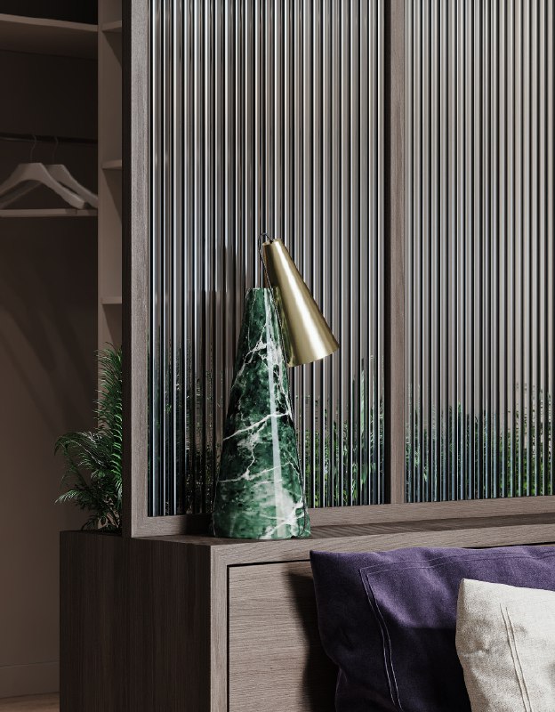 Спальня в туманных тропиках — проект «Градиз: Семейный остров»