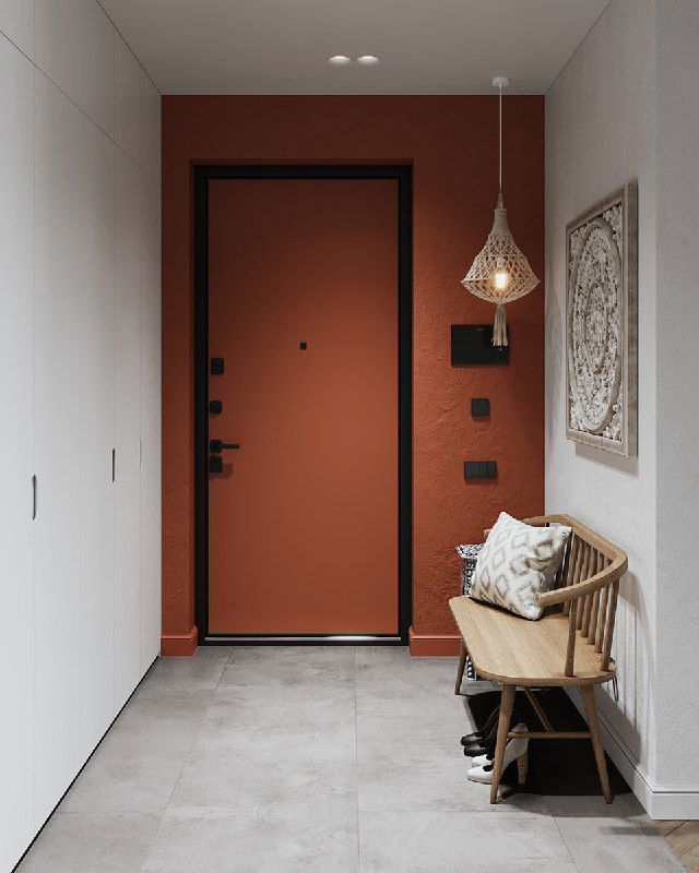 Прихожая проекта «Градиз — Дружба народов», ЖК Нагорный