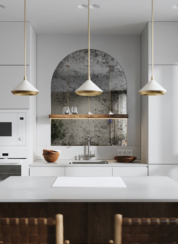 Кухонная зона проекта «Дружба народов»