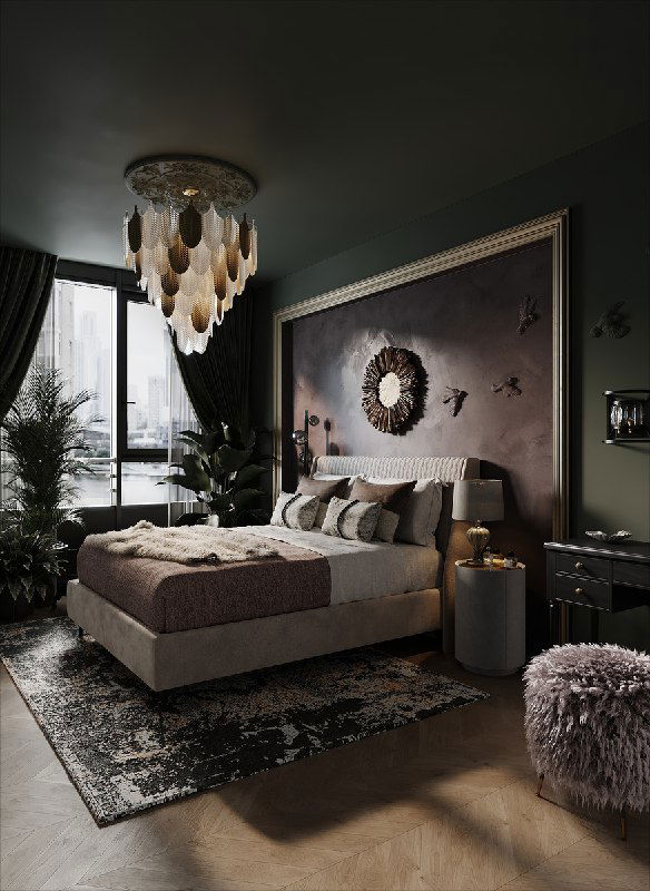 Мастер‑спальня проекта «Летний сад» — тенистая часть сада