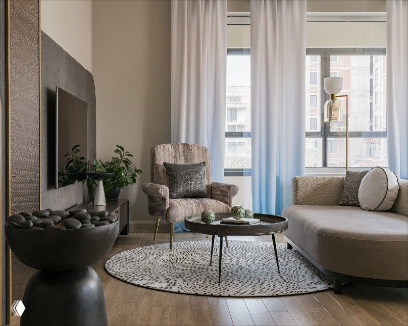 Интерьер в стиле Клода Моне — найдите 10 отличий