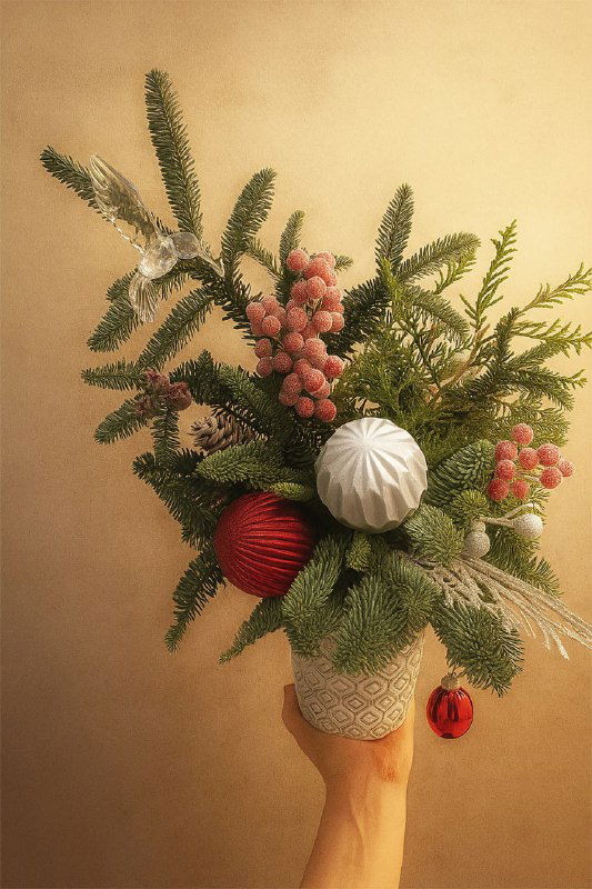 НОВОГОДНИЕ КОМПОЗИЦИИ на GreenMarket — 13–14 декабря