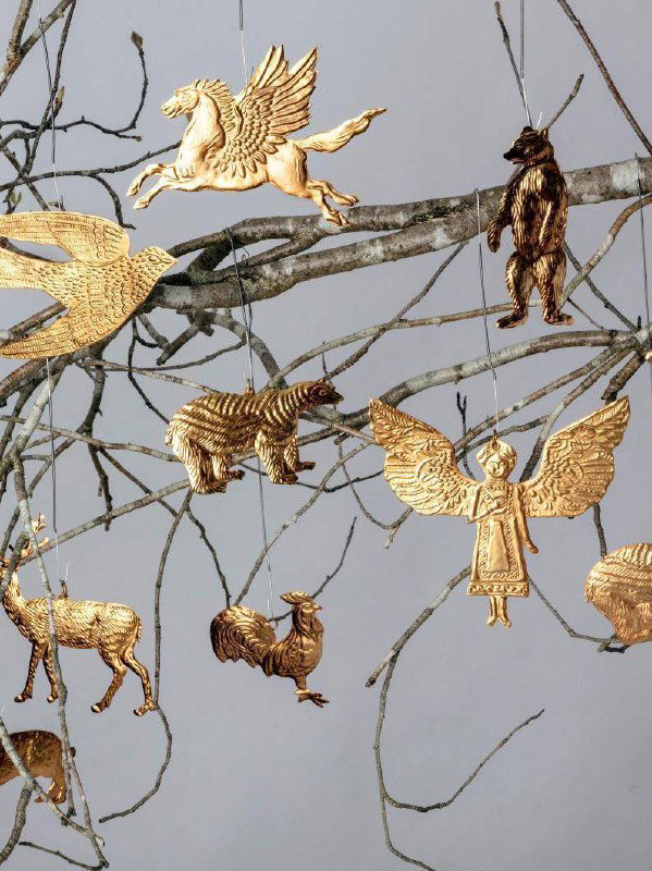 Ёлочные украшения своими руками