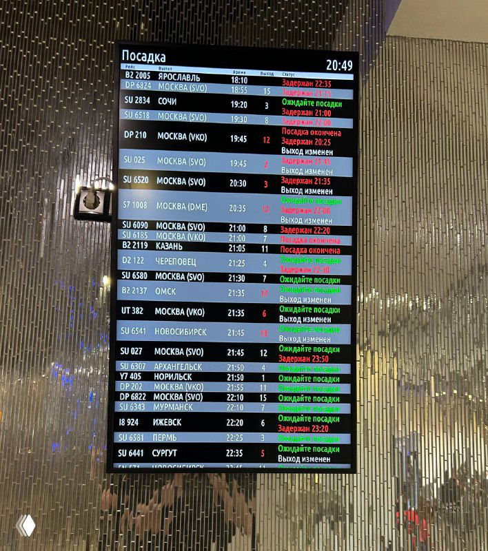 Отмена рейса как терапия