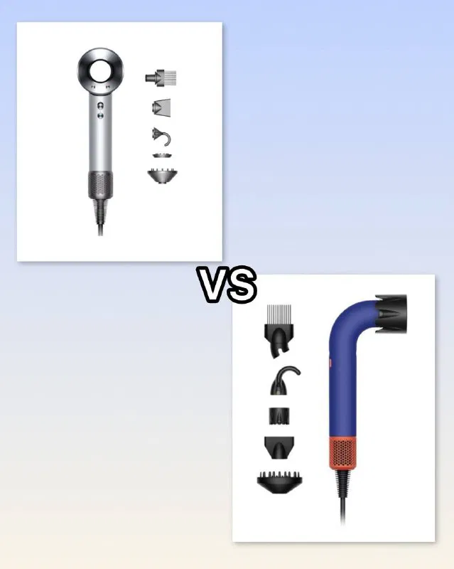 Сравнение Dyson Supersonic pro и HD18 Supersonic R pro