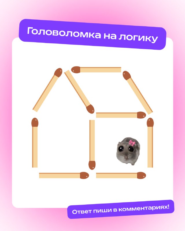 Головоломка для любителей логики