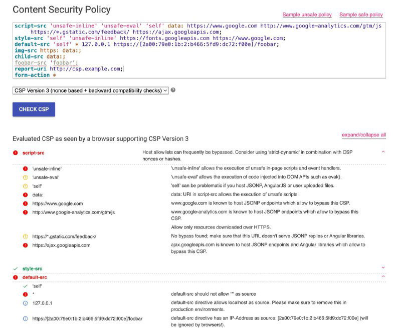 Контент твоего веб-приложения в опасности!