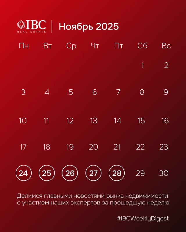 IBCWeeklyDigest: материалы экспертов за неделю