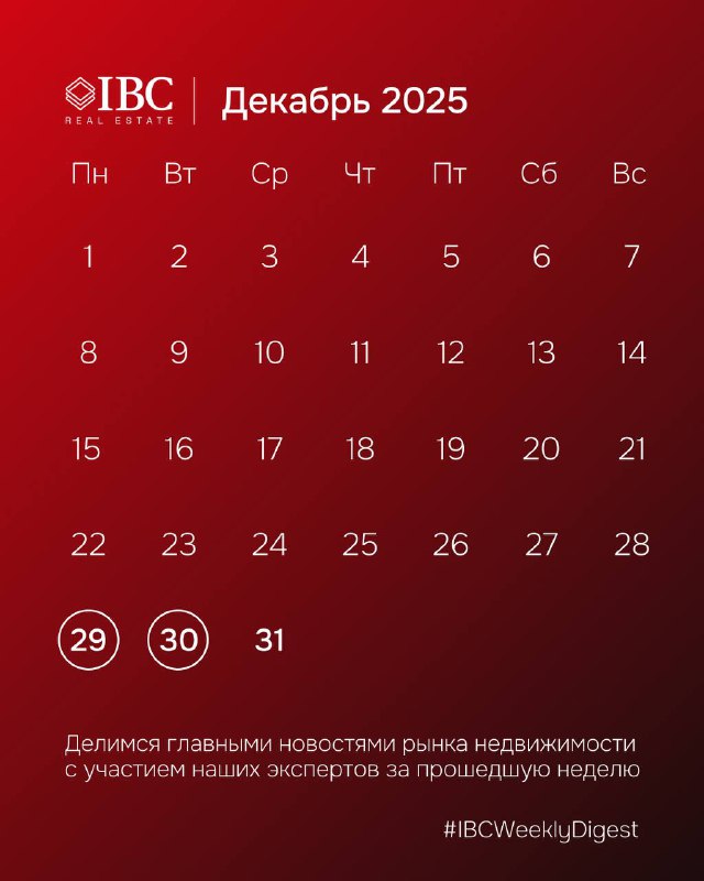 Финальный IBCWeeklyDigest этого года